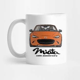 Miata MX5 30th Anniversary Orange Mug